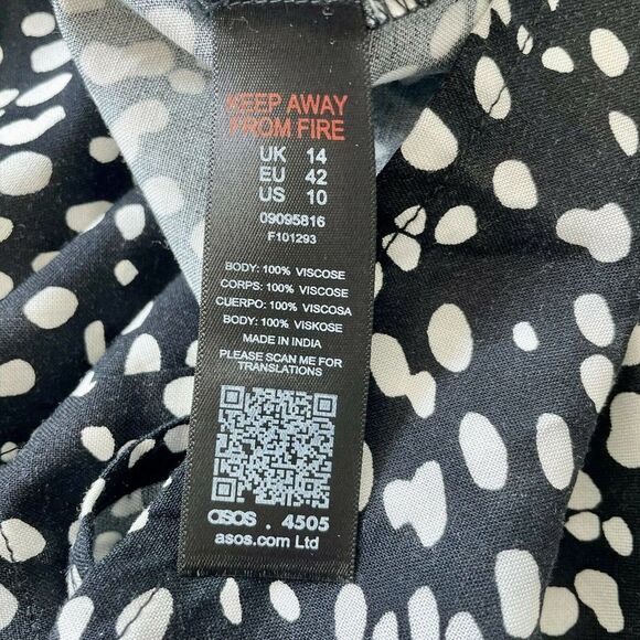 ASOS Navy and White Polka Dot Romper - Picture 10 of 10